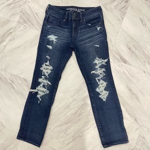 American Eagle Jegging Crop Size 4